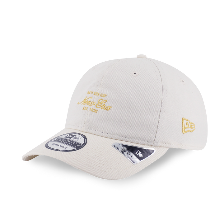 9TWENTY Small New Era Est. 1920 Chrome White Adjustable