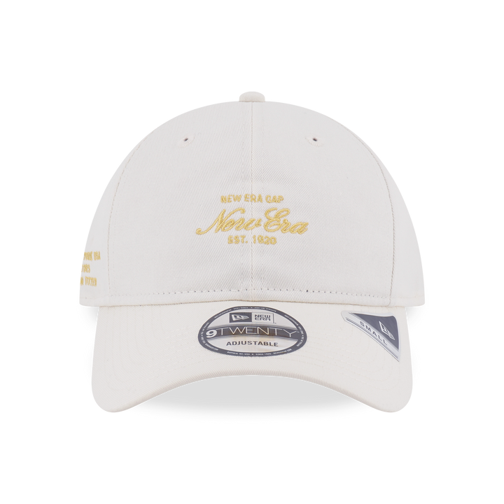 9TWENTY Small New Era Est. 1920 Chrome White Adjustable