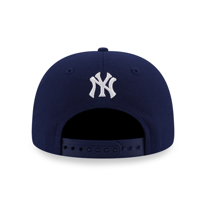 9FORTY A-Frame Kids New York Yankees League Mix Cartoon 2-Tone Gray Visor Oceanside Blue Snapback