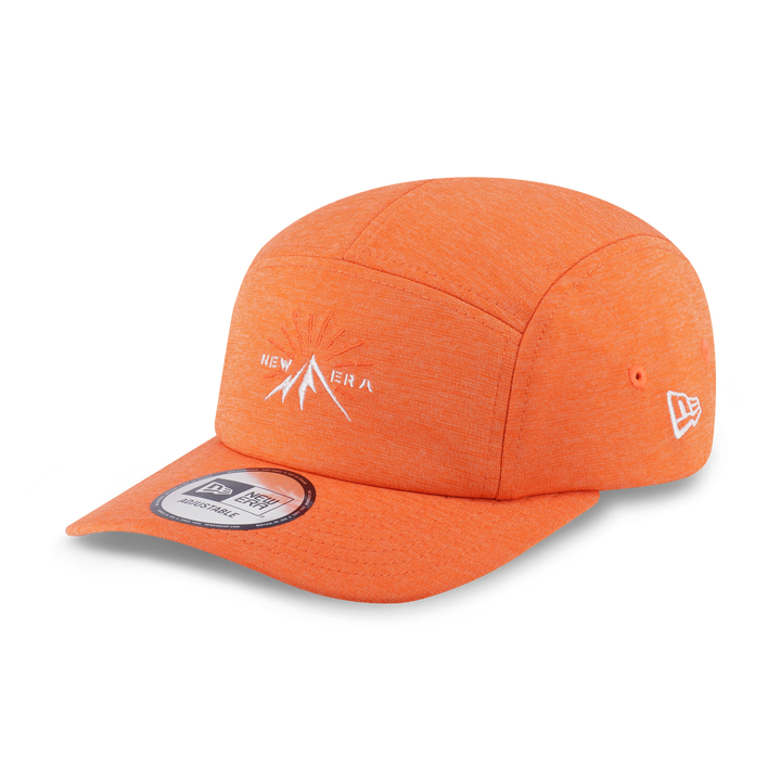 New Era Mountain Graphic Orange Popsicle Curve Visor Camper