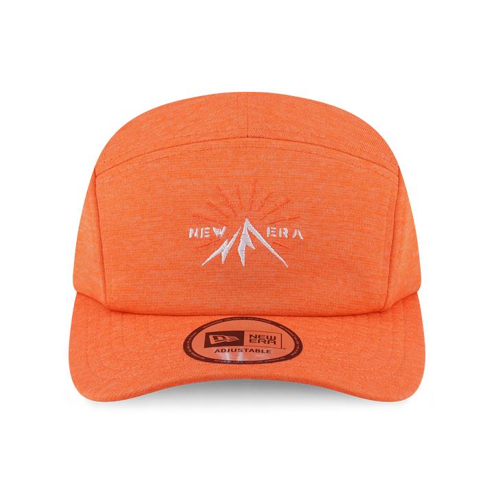 New Era Mountain Graphic Orange Popsicle Curve Visor Camper