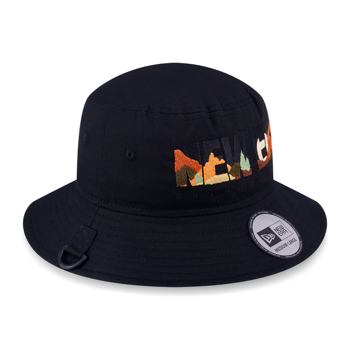 New Era Mountain Logo Black Adventure Lite