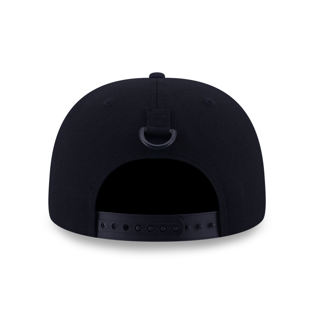 9FIFTY Split Panel New Era Mountain Logo Black Snapback