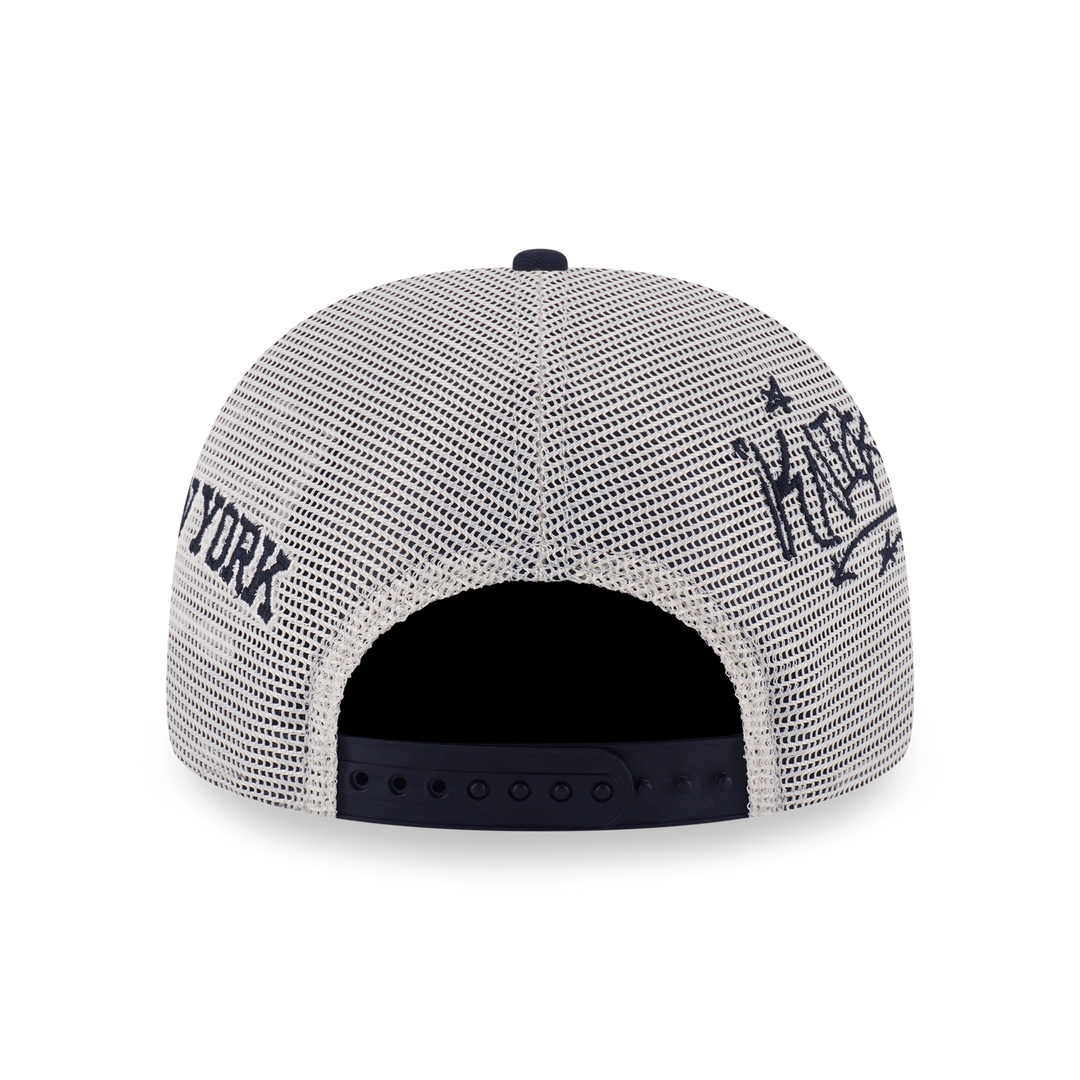 9FORTY A-Frame Trucker Boston Celtics League Mix Chrome White Snapback