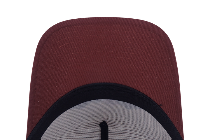 9FORTY A-Frame New Era Mountain Logo Chrome White Snapback