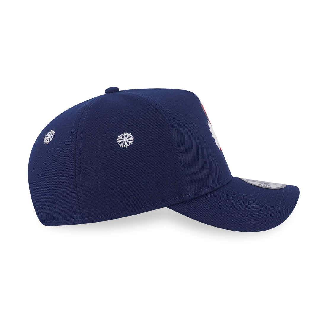 9FORTY A-Frame Boston Red Sox Christmas Pack Oceanside Blue Adjustable