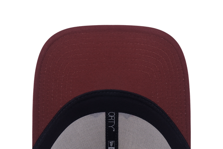 9FORTY New Era Mountain Logo Chrome White Adjustable