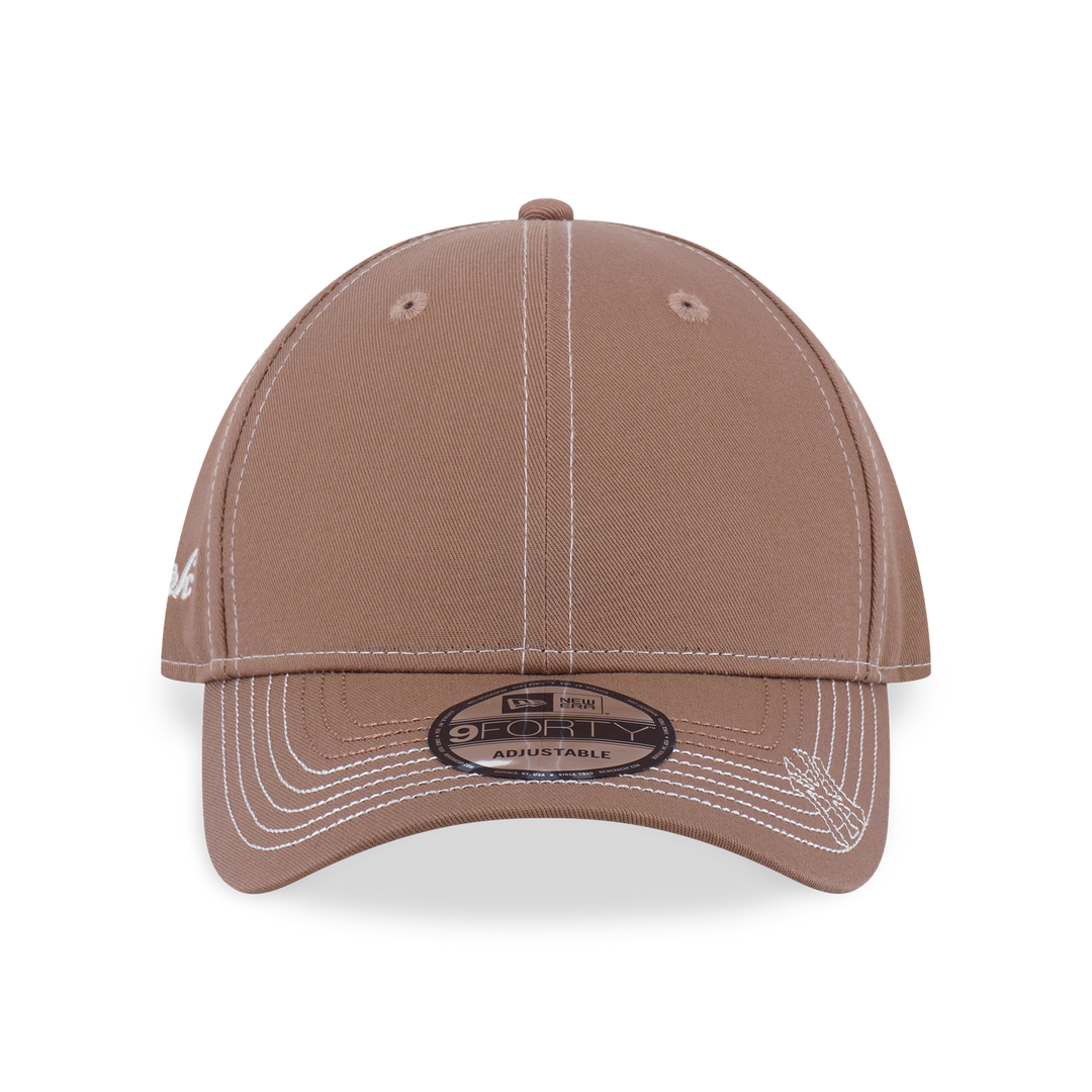 9FORTY New York Yankees MLB Contrast Stitching Khaki Adjustable