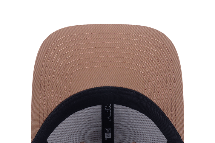 9FORTY New York Yankees MLB Contrast Stitching Khaki Adjustable