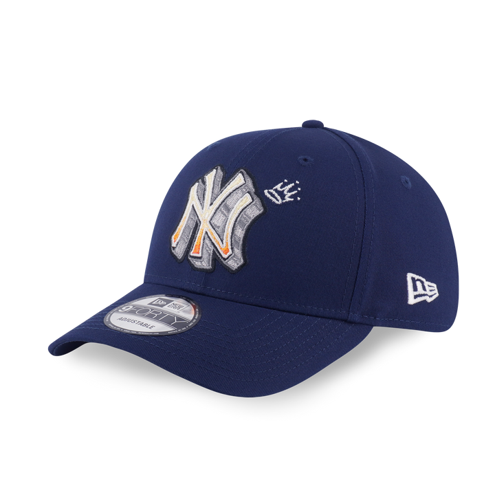 9FORTY New York Yankees League Mix Oceanside Blue Adjustable