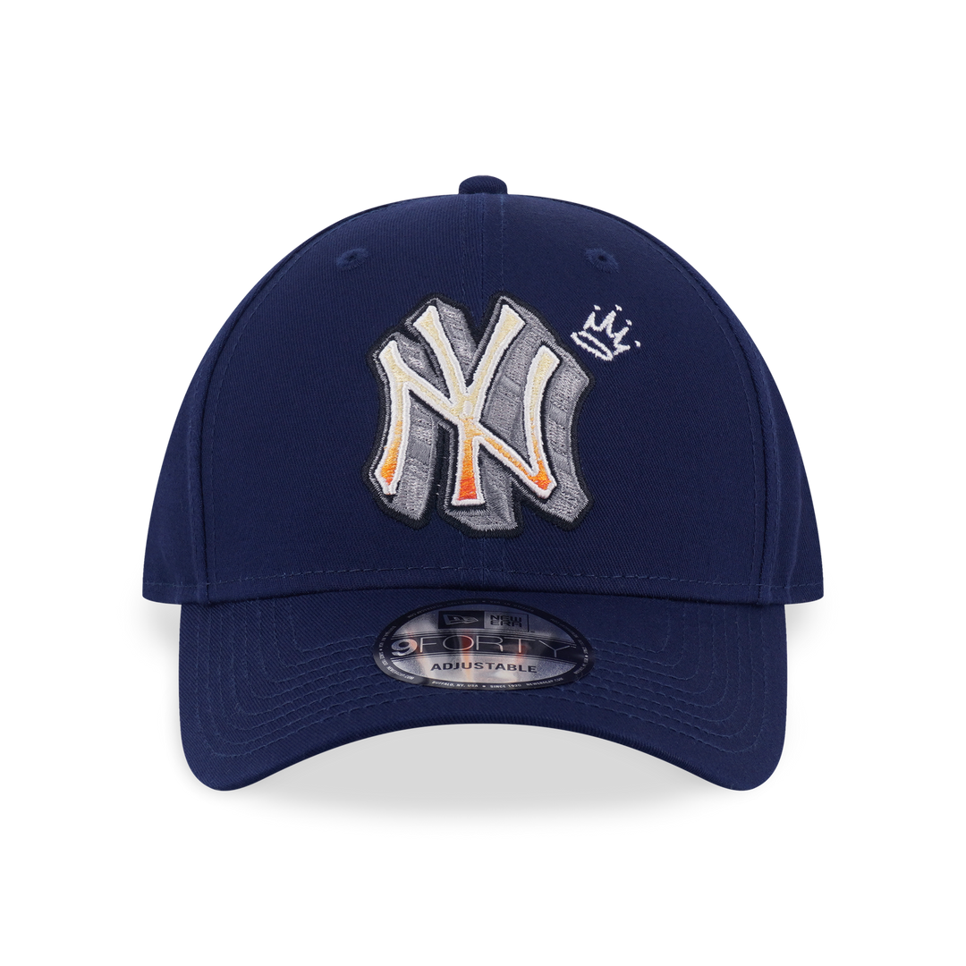 9FORTY New York Yankees League Mix Oceanside Blue Adjustable