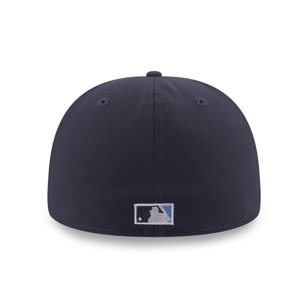 59FIFTY New York Yankees Cooperstown Metallic 2-Tone Black Visor Graphite FItted