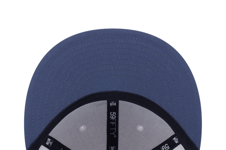 59FIFTY Los Angeles Dodgers Forest 2-Tone Muted Indigo Visor All-Over Print Fitted