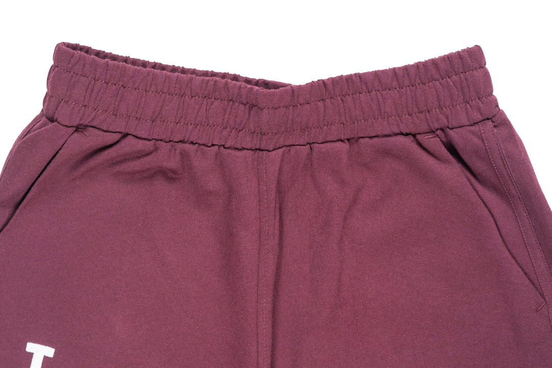 Women Los Angeles Dodgers Color Era Maroon Knit Shorts