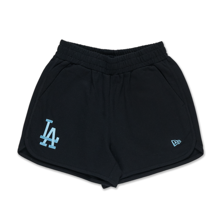 Women Los Angeles Dodgers Color Era Black Knit Shorts