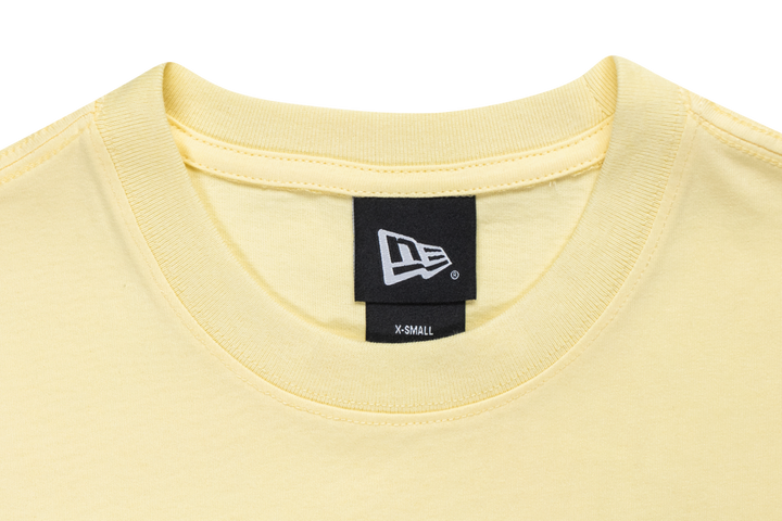 Women New York Yankees Color Era Powder Yellow Crop Tee