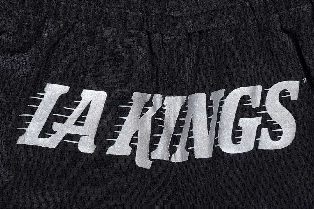 Los Angeles Kings Street Culture Black Swim Mesh Shorts