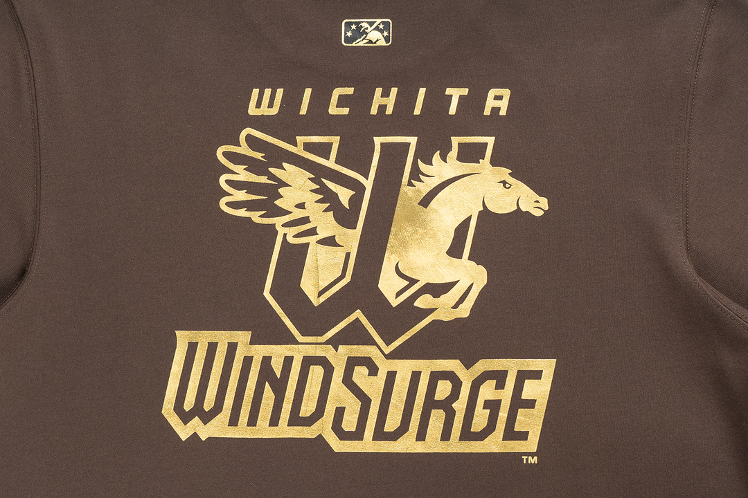Wichita Wind Surge Year Of The Horse Walnut Short Sleeve T-Shirt