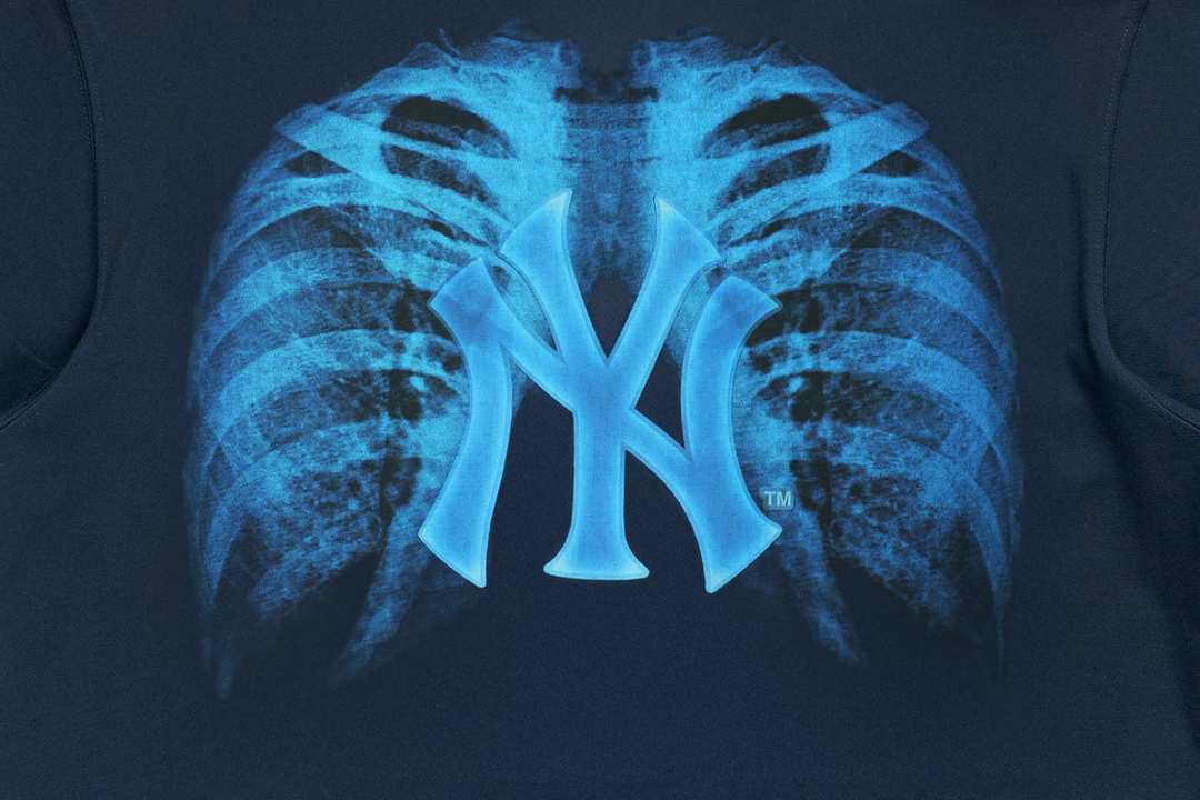New York Yankees X-Ray Vision Oceanside Blue Short Sleeve T-Shirt