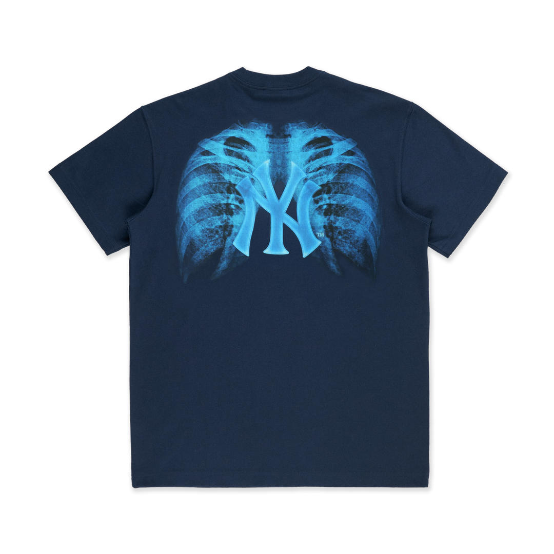 New York Yankees X-Ray Vision Oceanside Blue Short Sleeve T-Shirt