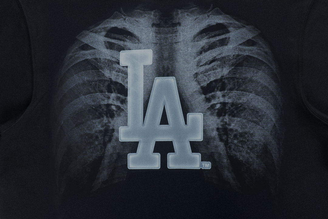 Los Angeles Dodgers X-Ray Vision Black Short Sleeve T-Shirt
