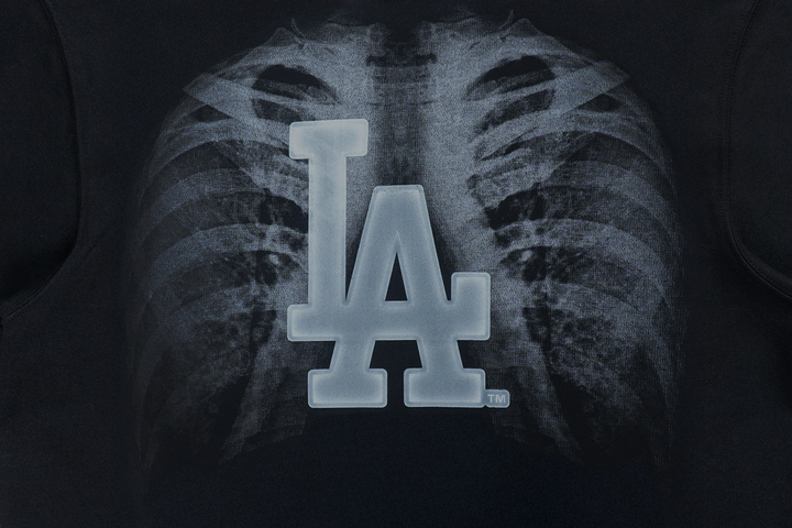Los Angeles Dodgers X-Ray Vision Black Short Sleeve T-Shirt