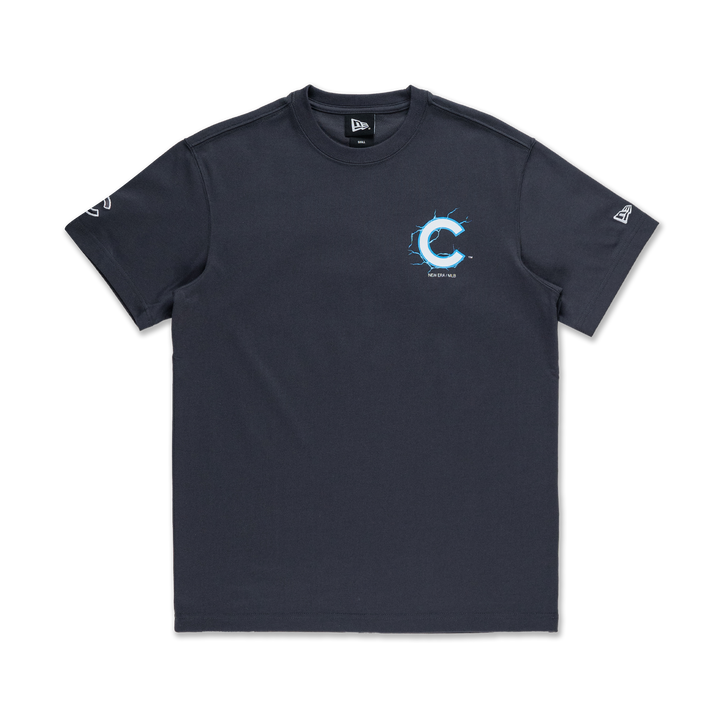 Chicago Cubs Rebellious Resistance Graphite Short Sleeve T-Shirt