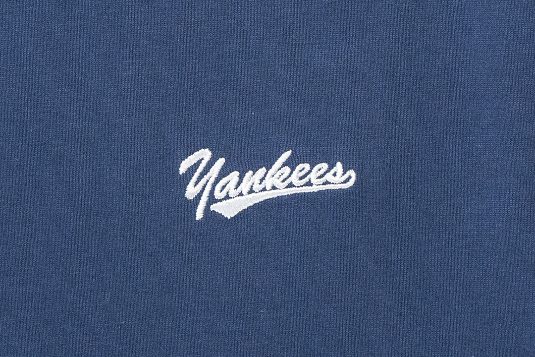 New York Yankees Patchwork Oceanside Blue Short Sleeve T-Shirt