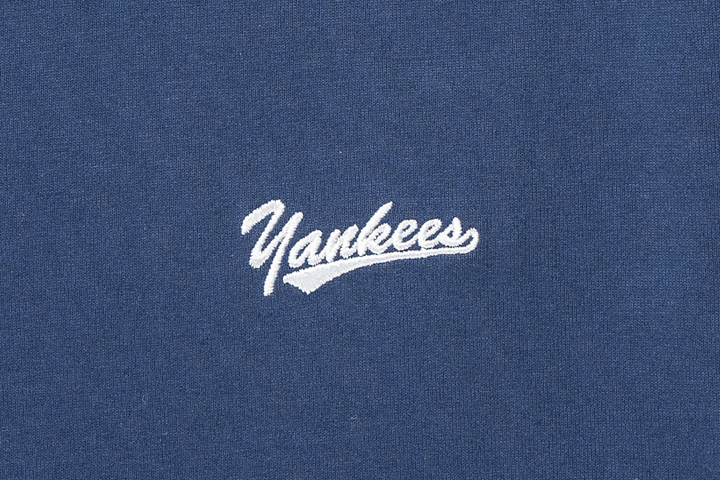 New York Yankees Patchwork Oceanside Blue Short Sleeve T-Shirt