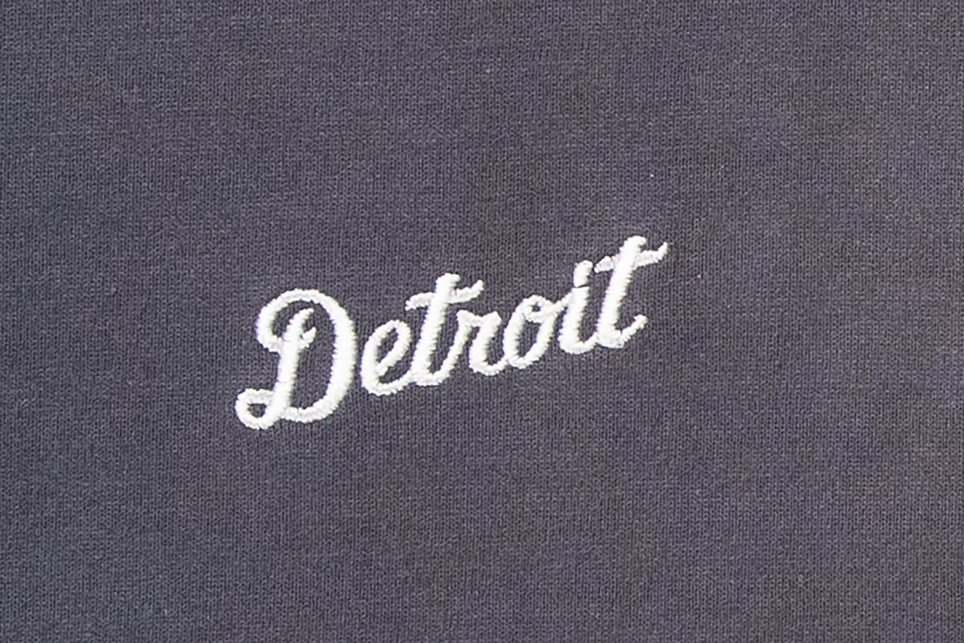 Detroit Tigers Patchwork Graphite Short Sleeve T-Shirt