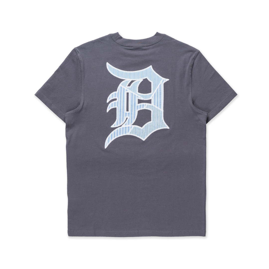 Detroit Tigers Patchwork Graphite Short Sleeve T-Shirt