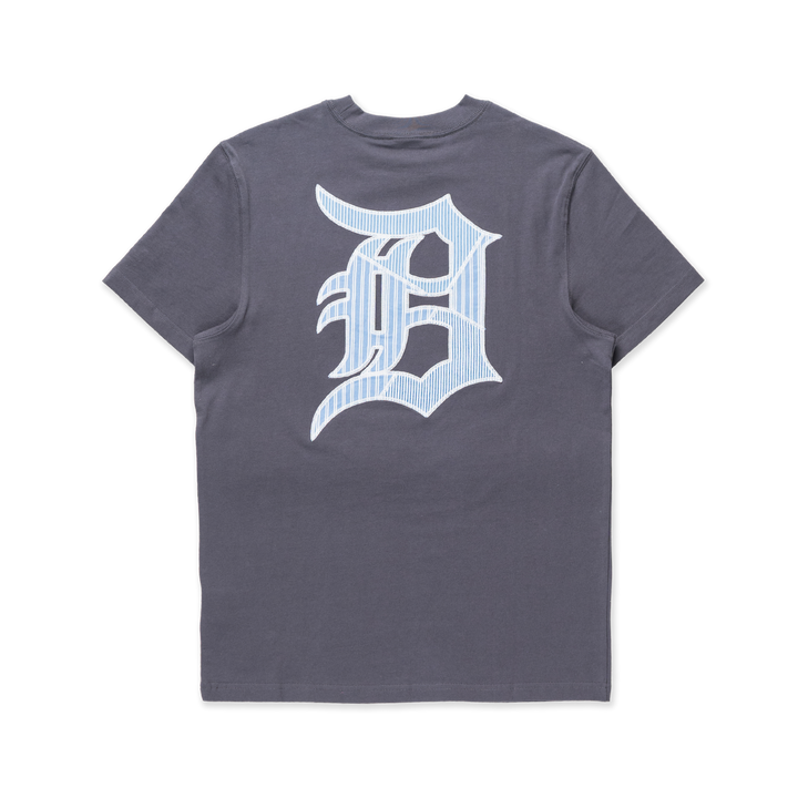 Detroit Tigers Patchwork Graphite Short Sleeve T-Shirt