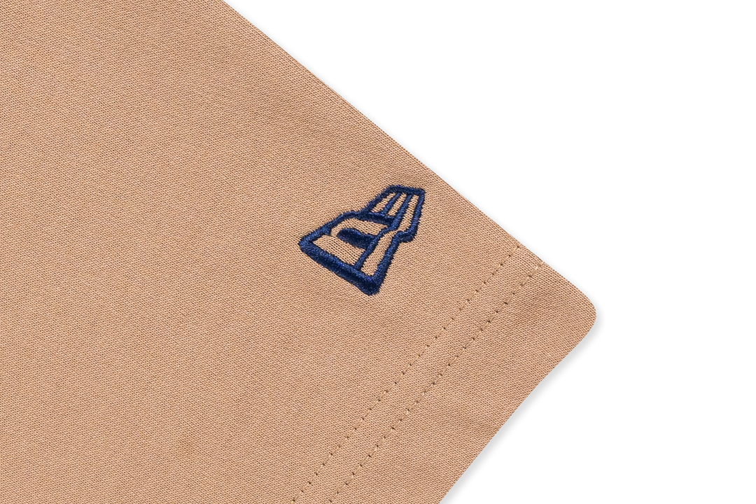 New Era Outdoor Fish Net Khaki Short Sleeve T-Shirt
