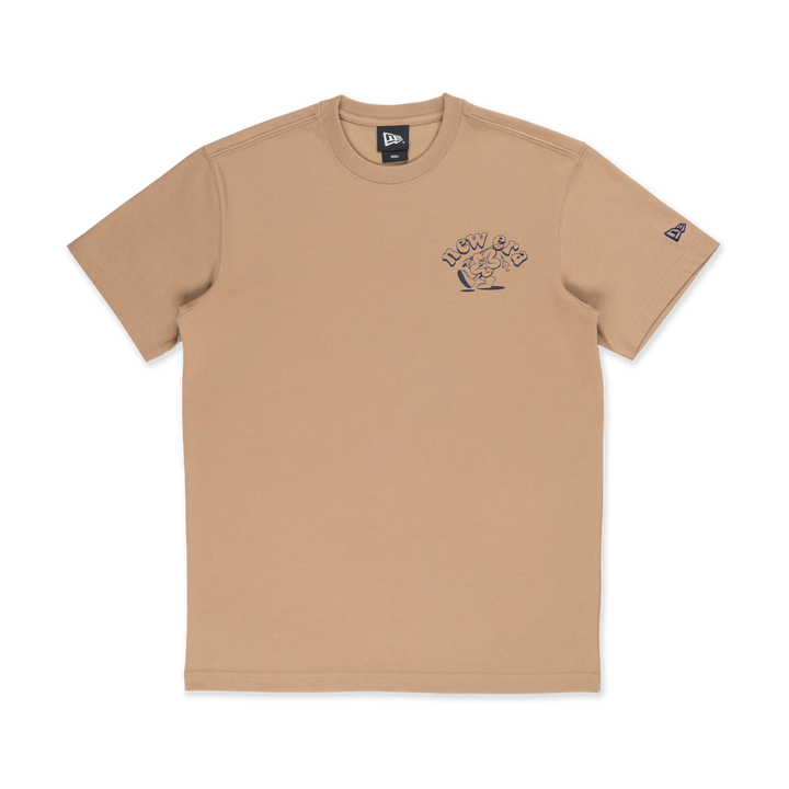 New Era Outdoor Fish Net Khaki Short Sleeve T-Shirt