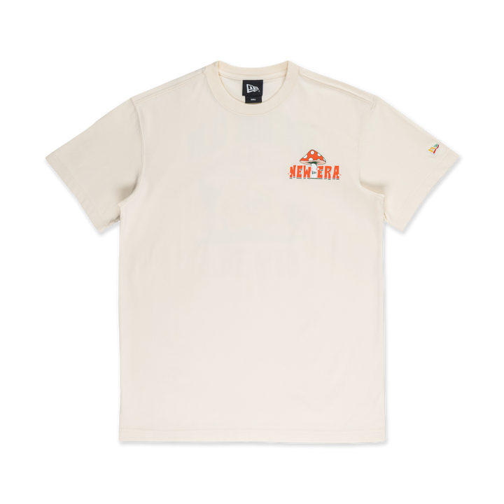 New Era Outdoor Fish Net Chrome White Short Sleeve T-Shirt