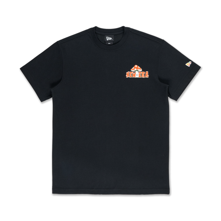New Era Outdoor Fish Net Black Short Sleeve T-Shirt