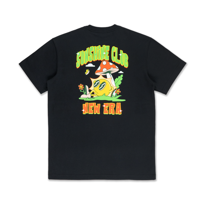 New Era Outdoor Fish Net Black Short Sleeve T-Shirt
