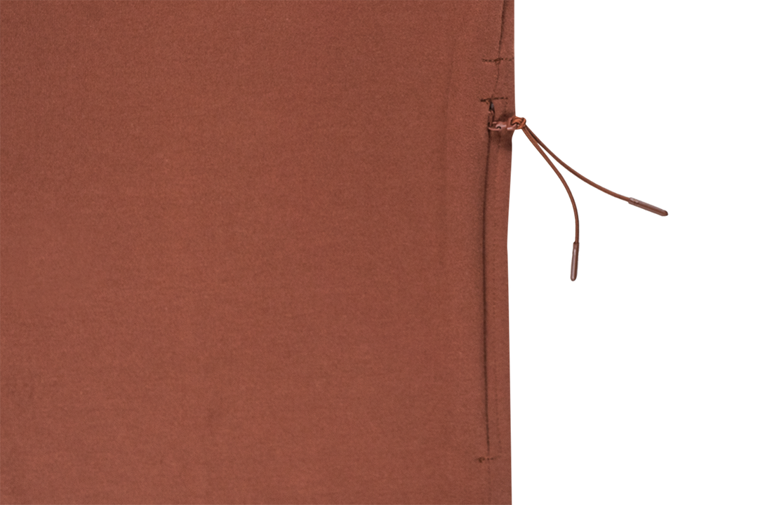 New Era Mountain Logo Deep Auburn Brown Short Sleeve T-Shirt