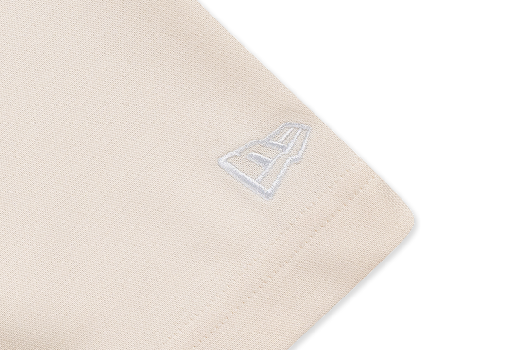 New Era Mountain Logo Chrome White Short Sleeve T-Shirt