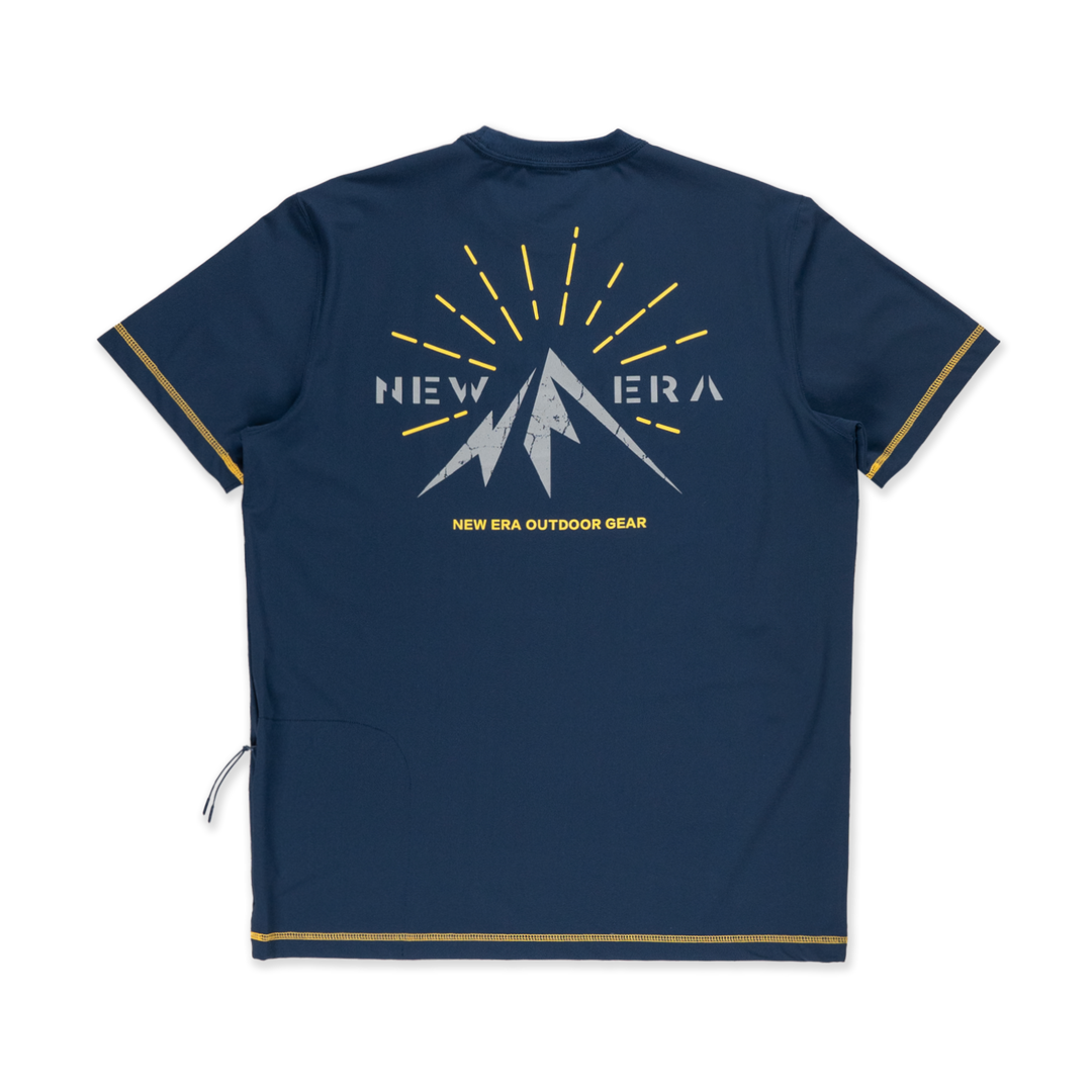 New Era Mountain Graphic Oceanside Blue Short Sleeve T-Shirt