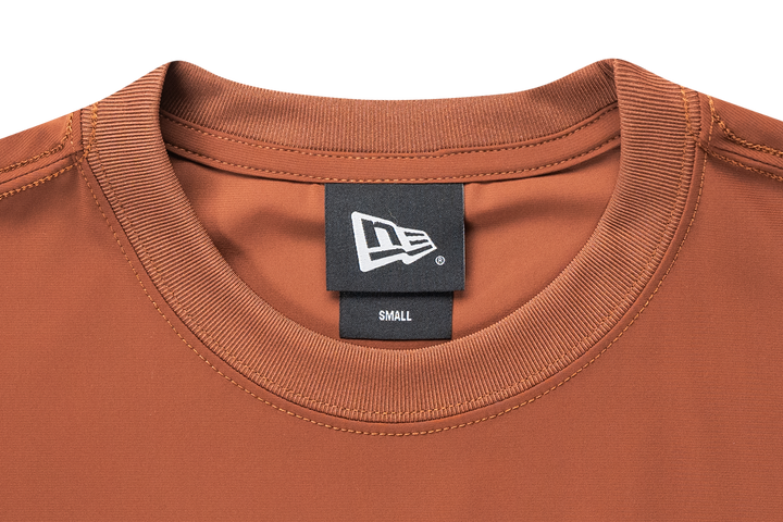 New Era Mountain Graphic Deep Auburn Brown Short Sleeve T-Shirt