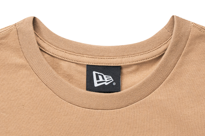 New York Yankees MLB Contrast Stitching Khaki Short Sleeve T-Shirt