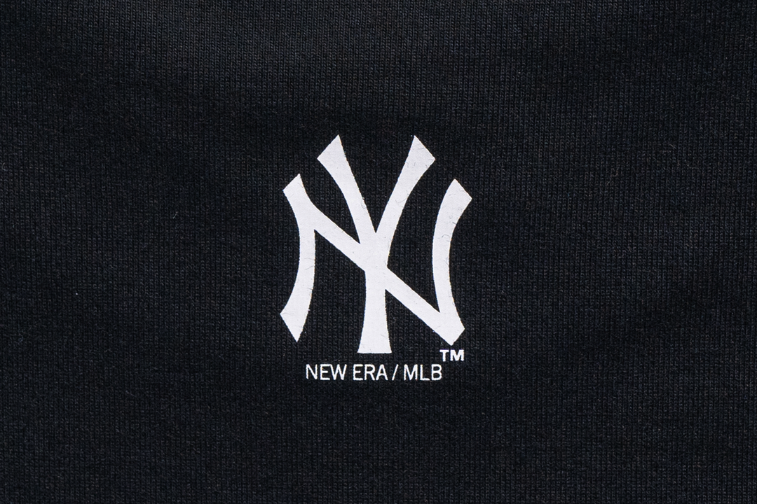 New York Yankees Mix League Script Black Short Sleeve T-Shirt