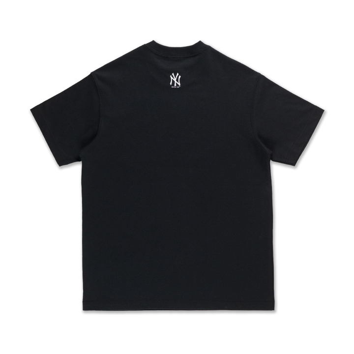 New York Yankees Mix League Script Black Short Sleeve T-Shirt