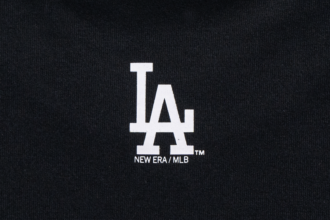 Los Angeles Dodgers Mix League Script Black Short Sleeve T-Shirt