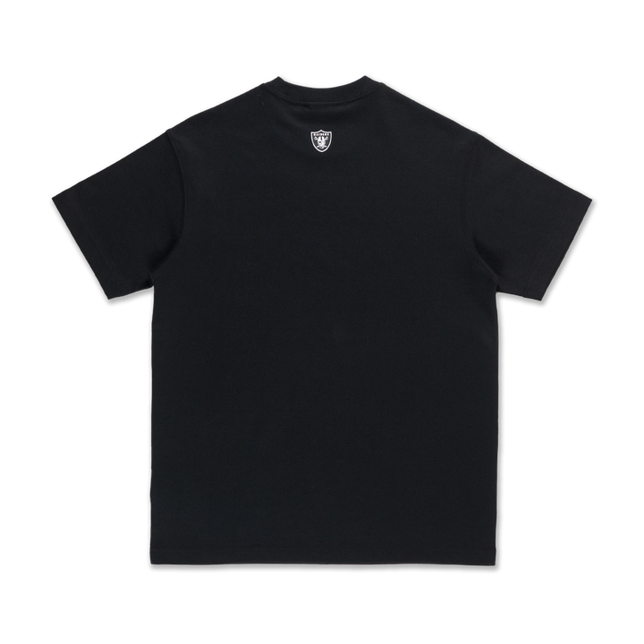 Las Vegas Raiders Mix League Script Black Short Sleeve T-Shirt