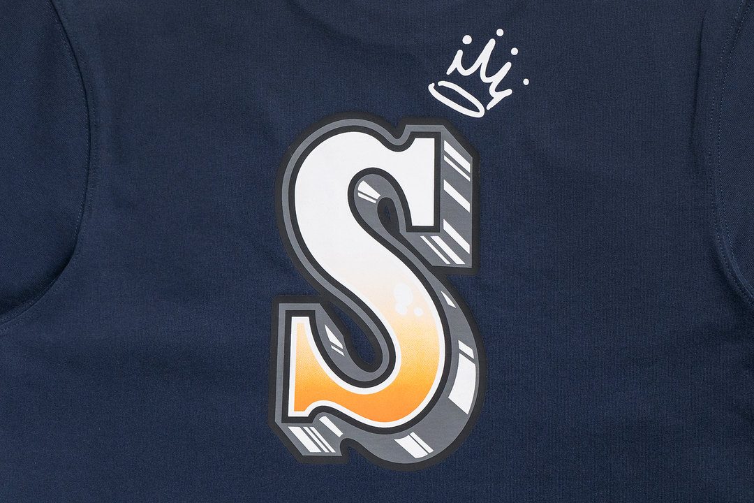 Seattle Mariner Cooperstown League Mix Oceanside Blue Short Sleeve T-Shirt