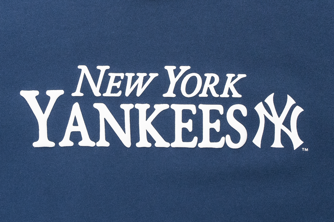 New York Yankees League Mix Cartoon Oceanside Blue Short Sleeve T-Shirt