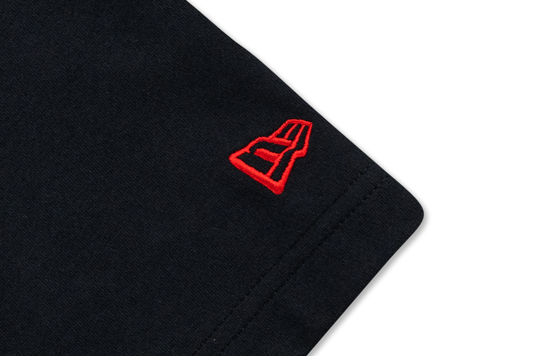 Chicago Bulls League Mix Cartoon Black Short Sleeve T-Shirt