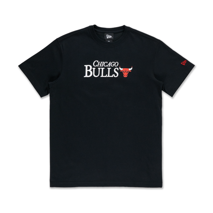 Chicago Bulls League Mix Cartoon Black Short Sleeve T-Shirt